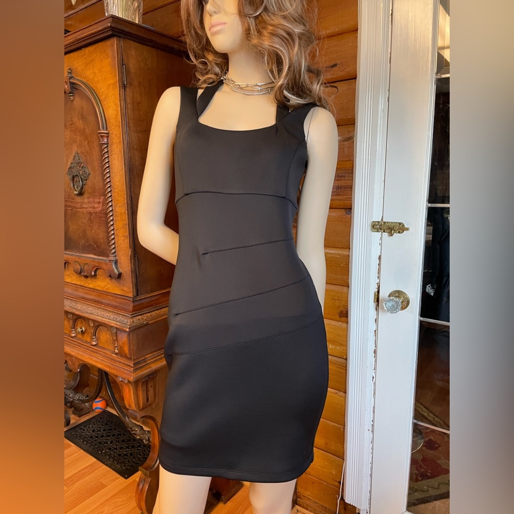 GUESS Little Black Dress Sleeveless Bodycon Mini Dress Size 2